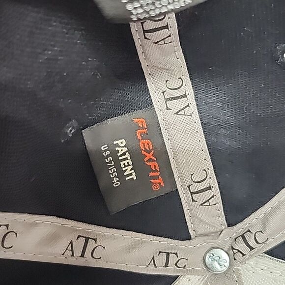 Rahfish Flexfit Black Red Hat The Authentic T-Shirt Company XL/XXL - Picture 9 of 12